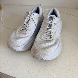 Hoka White Running Shoes